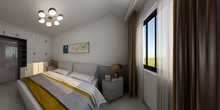 吴双-查干别墅效果图-装修设计方案