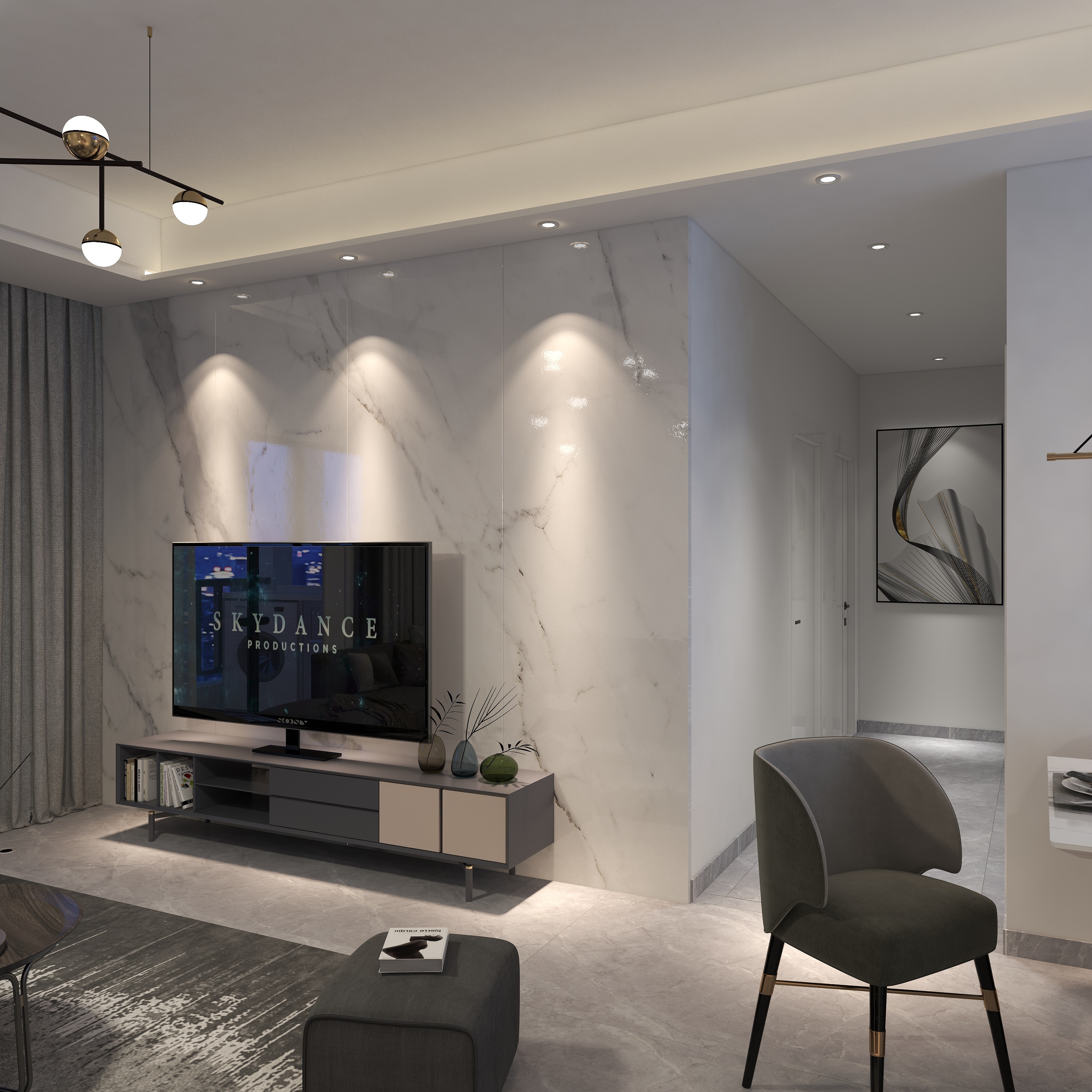 佛山朱祥-滨江粤府-装修设计方案