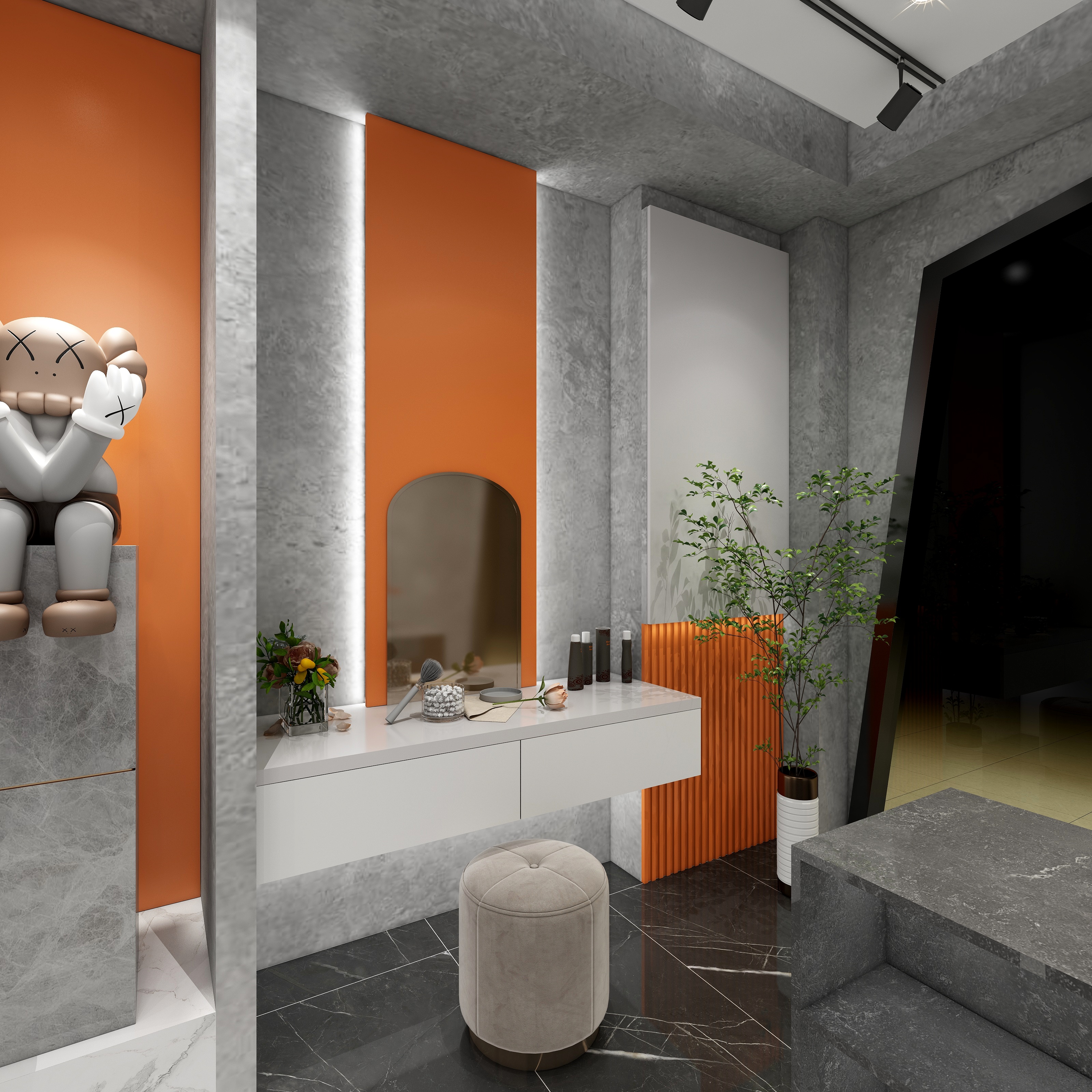 Qing林-FX-全屋定制展厅-装修设计方案