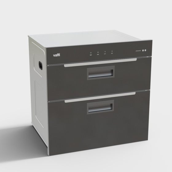 Disinfection Cabinet ZTD100-W1309 3D Model for Health Safety