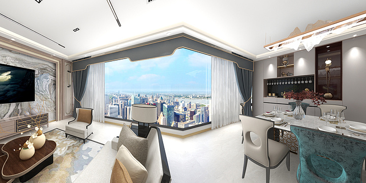 艾装装饰设计有限公司-保利云禧.轻奢风-装修设计方案