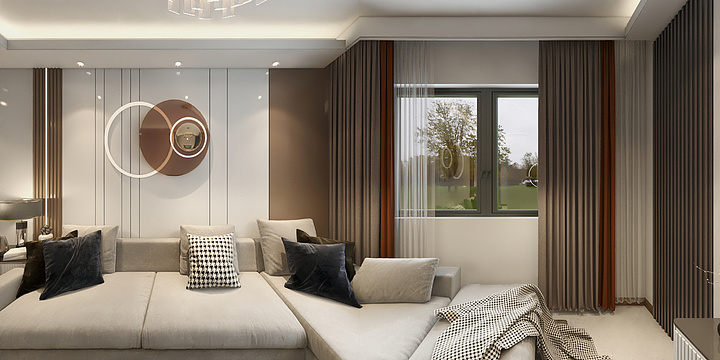 赵福贵-兰河新城现代风-装修设计方案