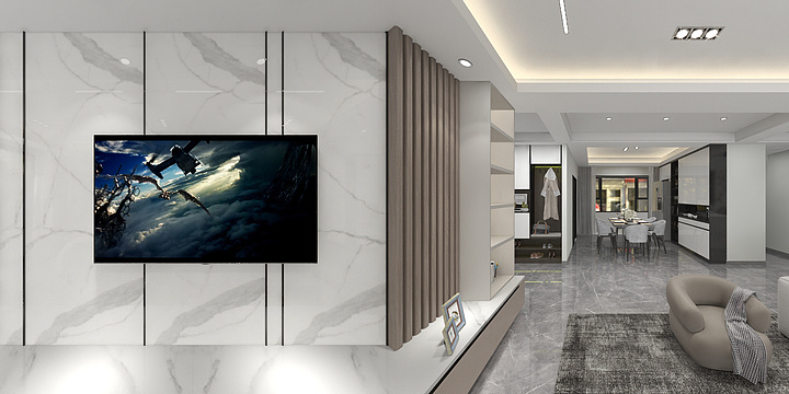 顺其自然AluN-Drawing1.dwg-装修设计方案