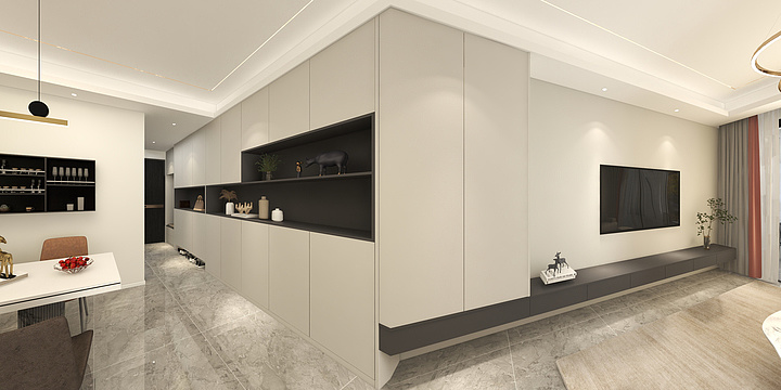 陈华达Jvry-（静电喷粉）奶咖白—全屋套餐方案-装修设计方案