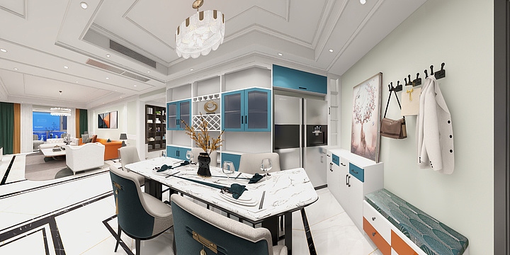 TG设计部落-（简欧）金域王府-装修设计方案