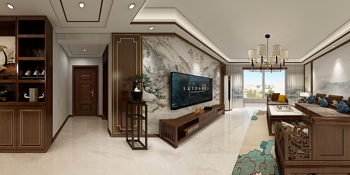 丰隆装饰-世纪华府-装修设计方案