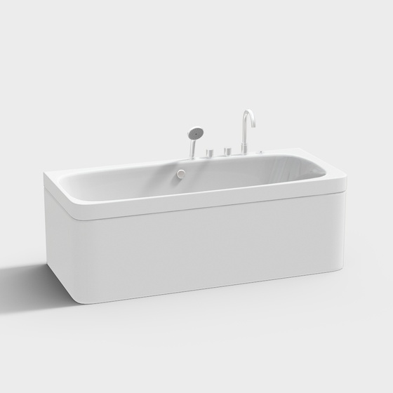 Modern Bathtubs,white