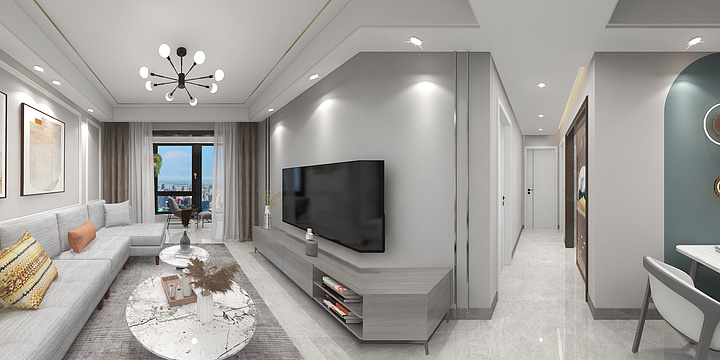 鲭子设计-佳源都市9号楼中户.dwg-装修设计方案