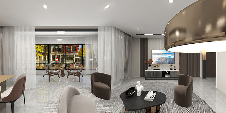 愛尚玫-依云兰庭-装修设计方案