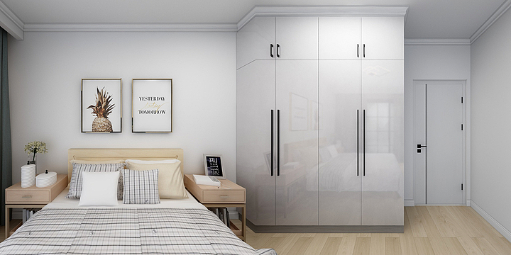 设计师岩夏-福景东方城122#101-装修设计方案