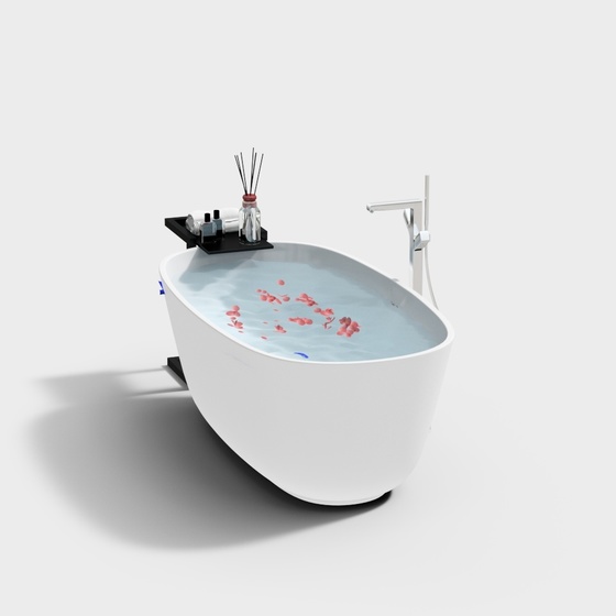 Modern Bathtubs,white