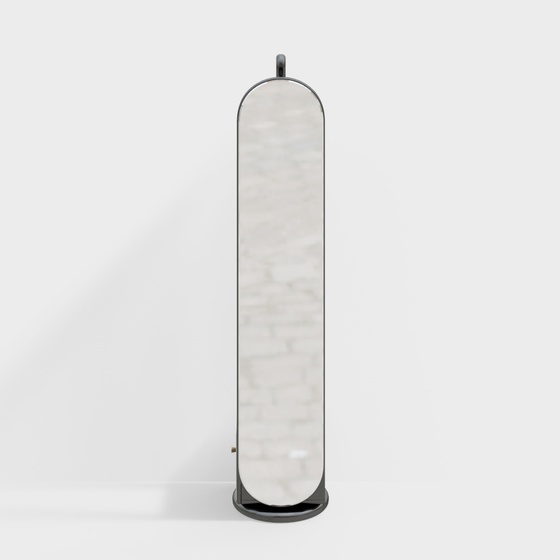 Elegant Dressing Mirror 3D Model for Stylish Bedrooms
