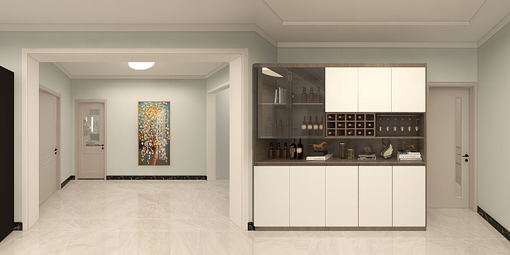 乒乓王子-大兴福海佳园小区-装修设计方案