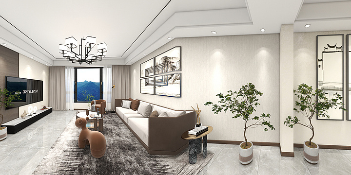 筑诚铭品ssSH-田园自建别墅1(1).dwg-副本-装修设计方案