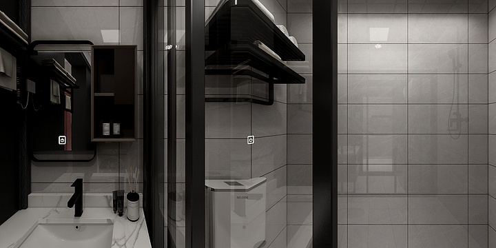 朱工丶室内装潢-鸿宇广场。-装修设计方案