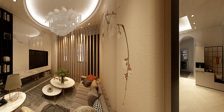 513529950gjc-北欧风格瑞和园89.50㎡-装修设计方案