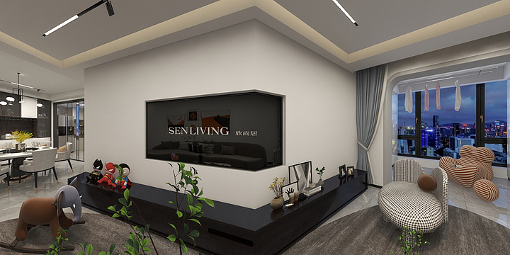 AA沐AA-春和景明园.dwg-装修设计方案