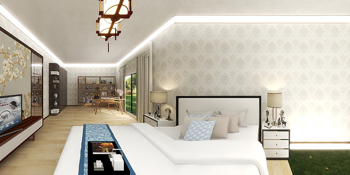 花好月圆爱巢-一杯澜-装修设计方案