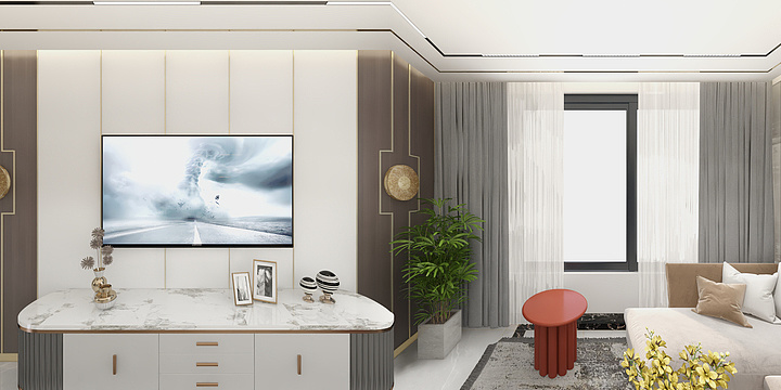 独特味道-软装资深考核loft户型-装修设计方案