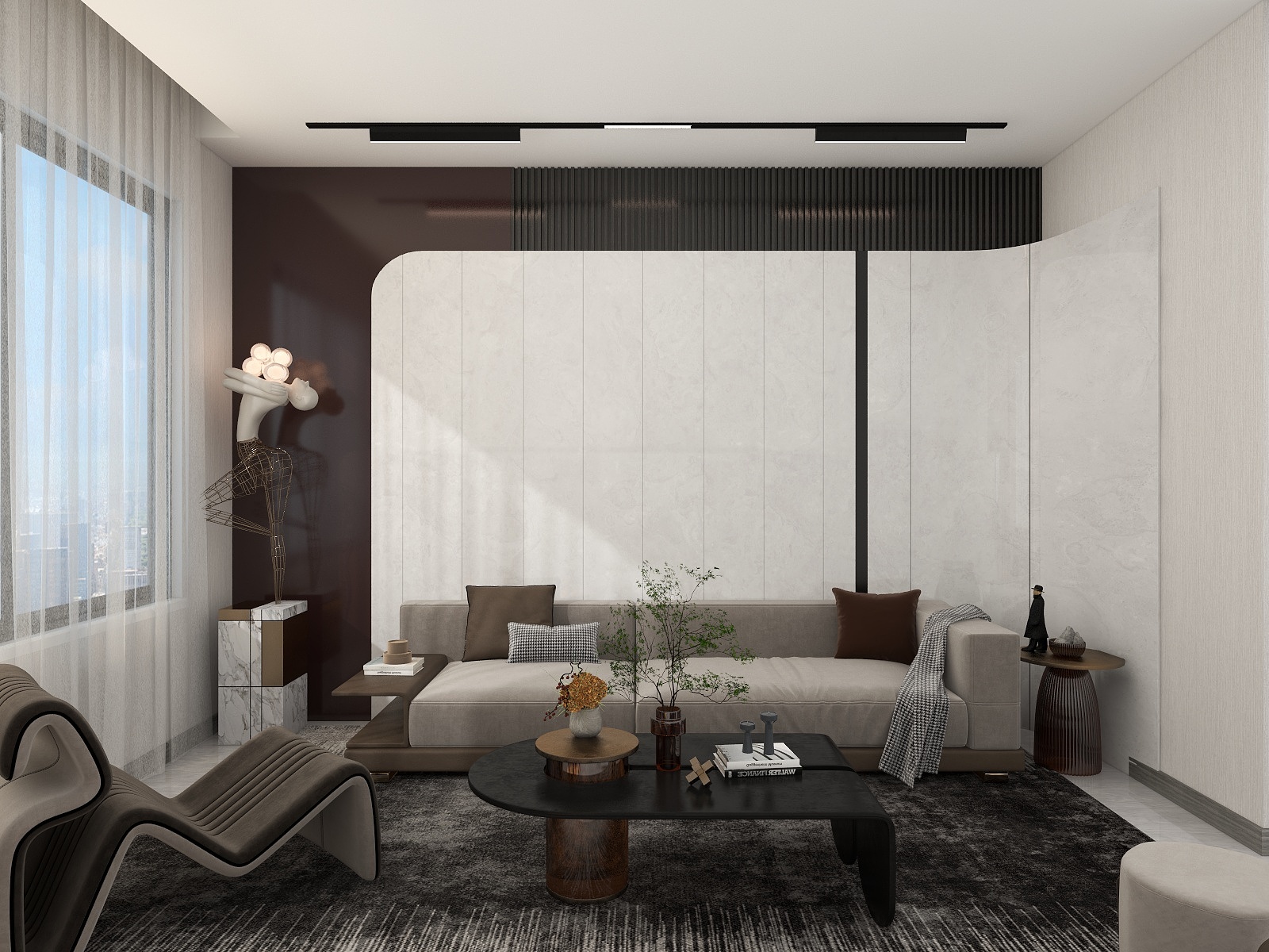 小朱设计234-68m²无主灯复式公寓18300712346-装修设计方案