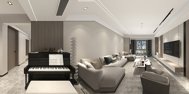 张艺雅-现代风-装修设计方案