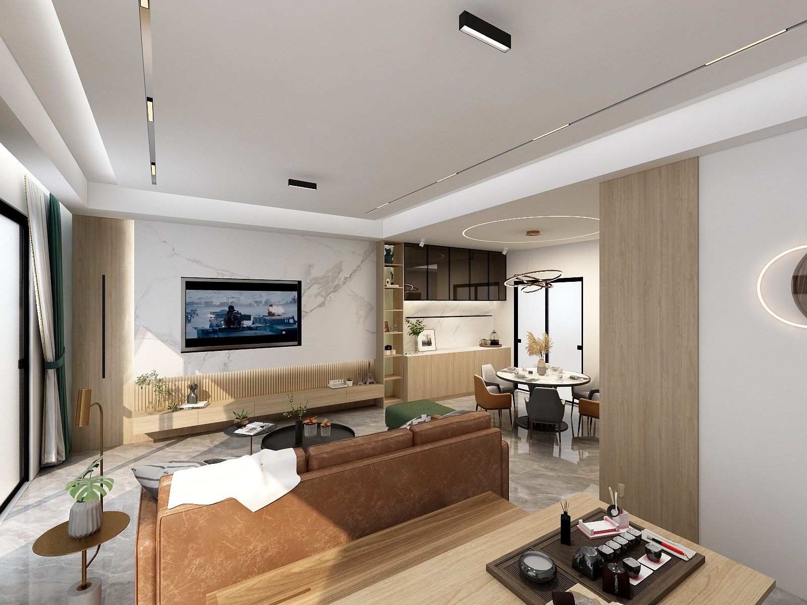 LVMINYAN-公园左岸-装修设计方案