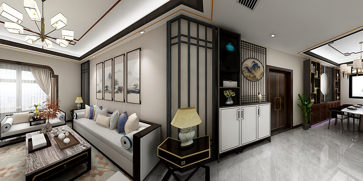 看见李-卓越·青竹湖（中式）-装修设计方案