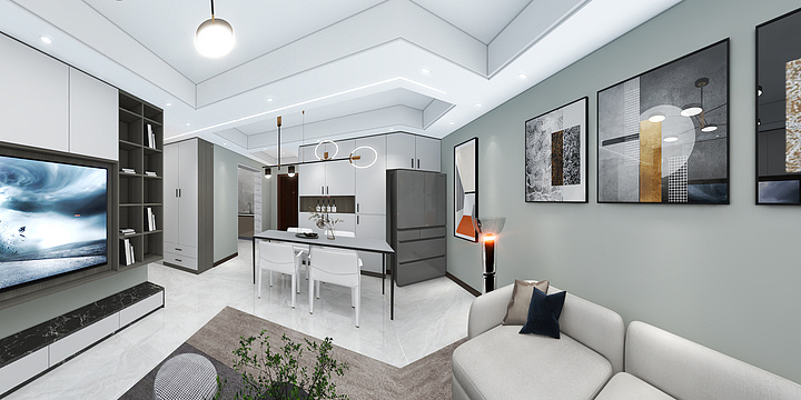 设计师苏佳润-融创83-HX194-装修设计方案