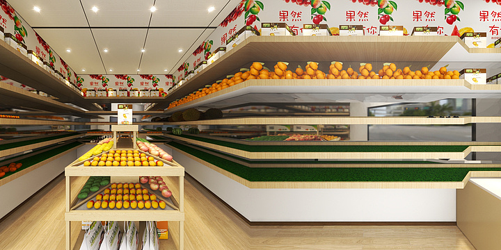 元匠装饰陈工-果然好水果店.dwg-装修设计方案