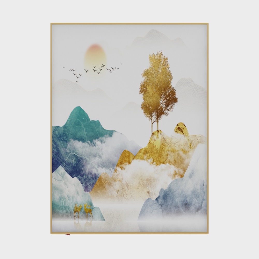 智先生-A1209-墙暖画装饰画