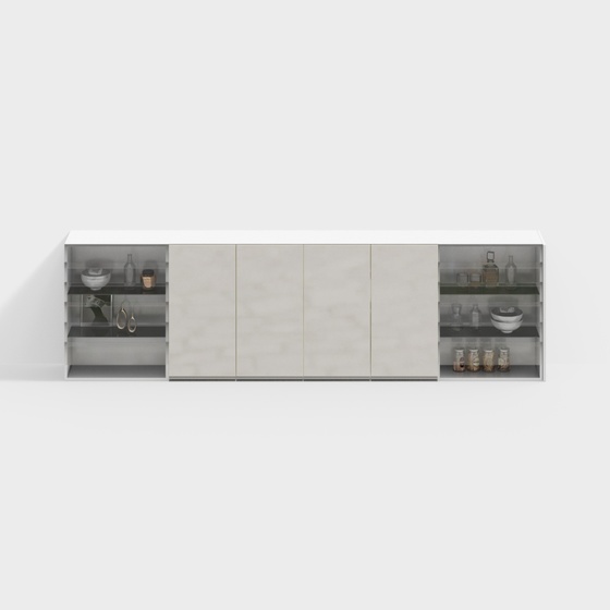 Modern Kitchen Cabinets,Gray