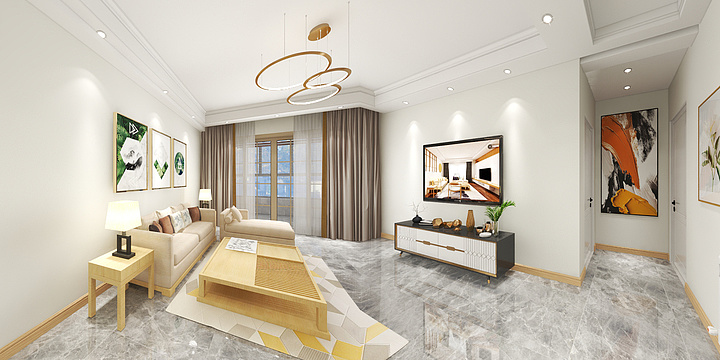 设计师周发扬-乾坤豪府-装修设计方案