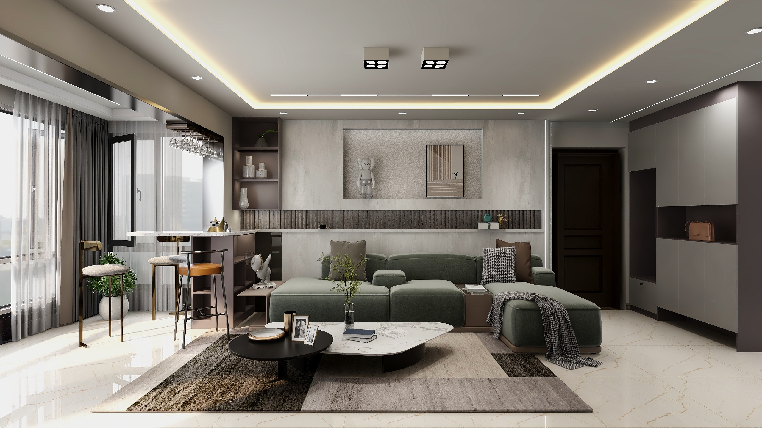 石向红-设计-碧桂园.天誉小涛同学140㎡-装修设计方案