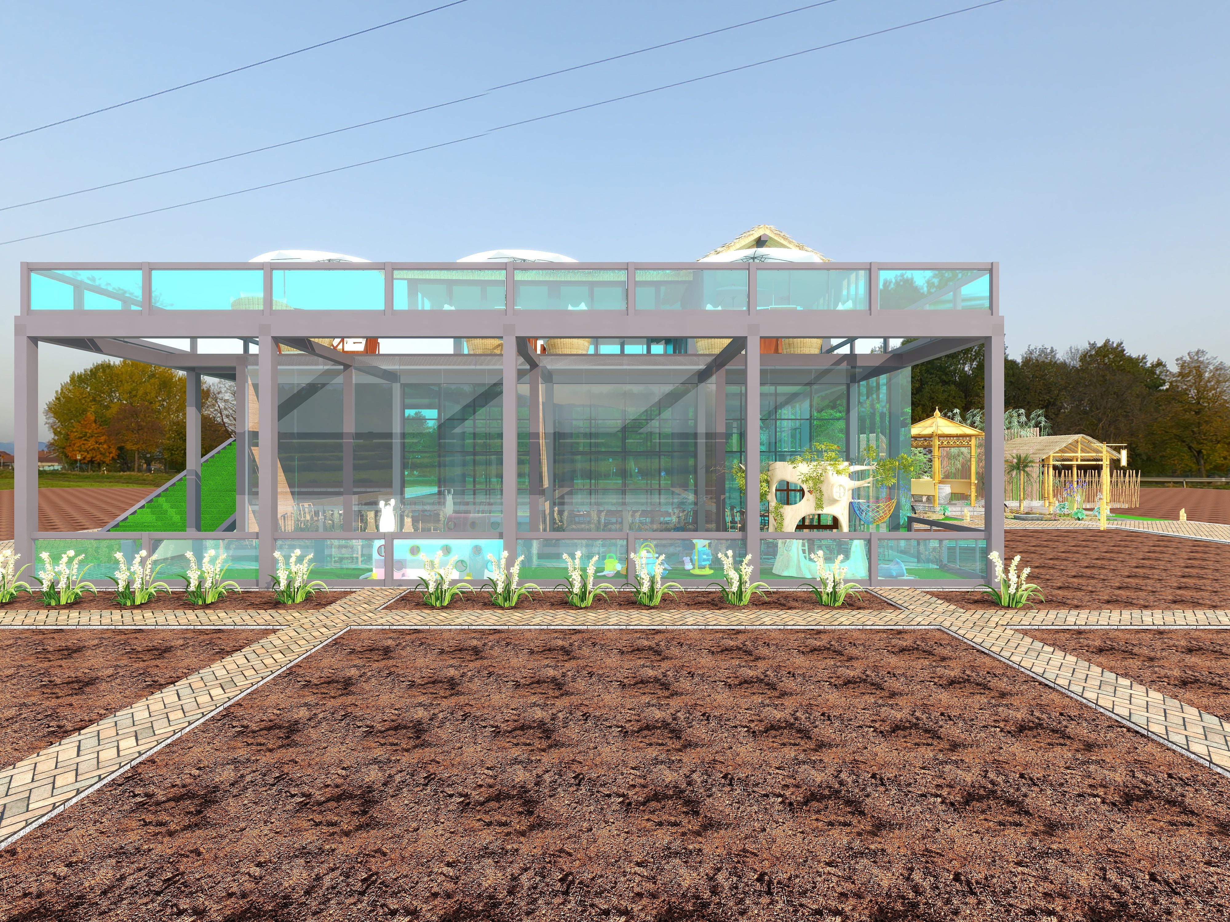 陌尚设计-云端农场.dwg-装修设计方案