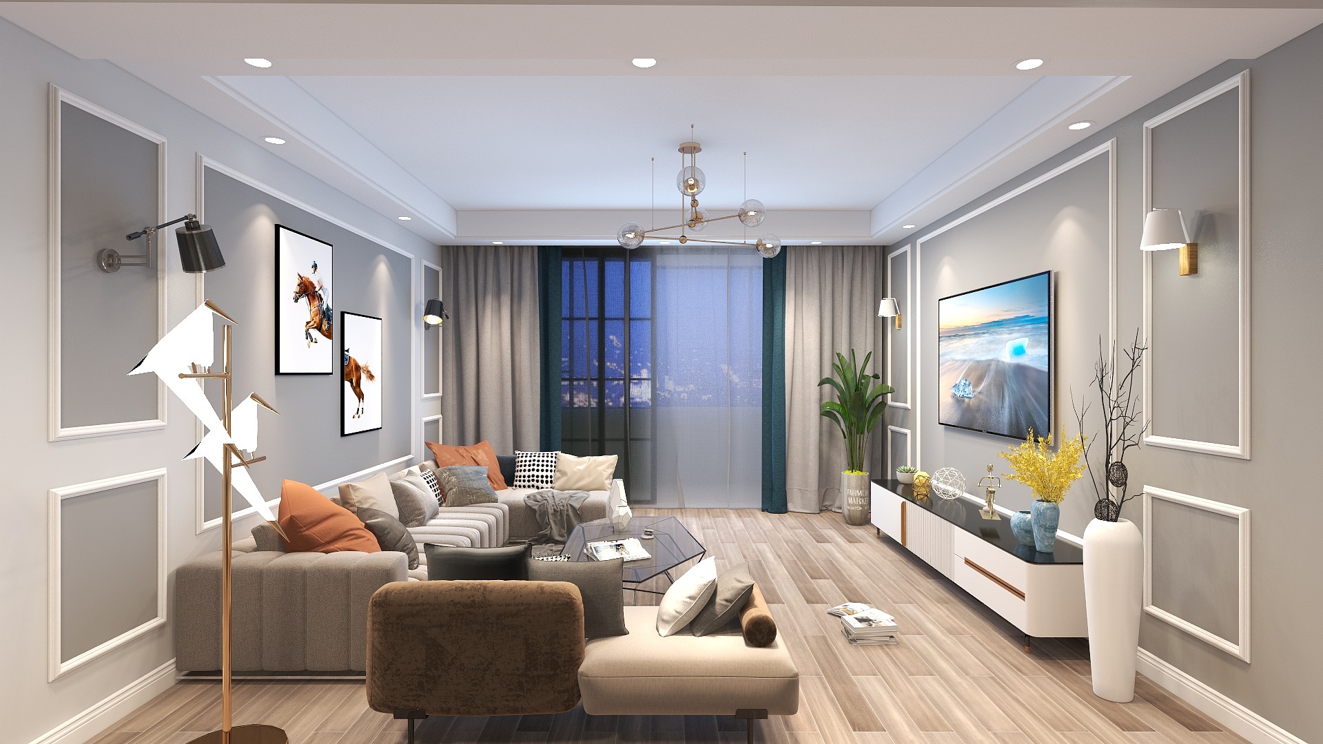 鲍永波-现代简约-装修设计方案