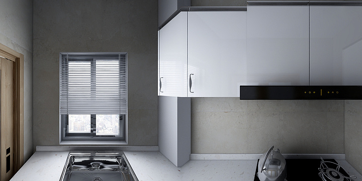 李松霖-德信海德公园83.00㎡A2’3室2厅1卫1厨-装修设计方案