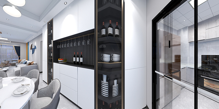 大班装饰集团设计中心-丽阿娜6栋现代-装修设计方案