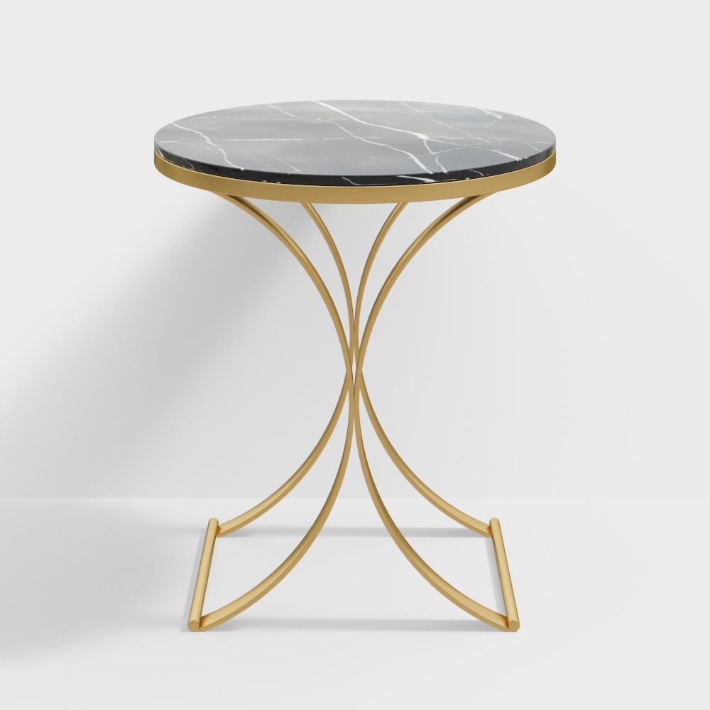 Black stone deals end table