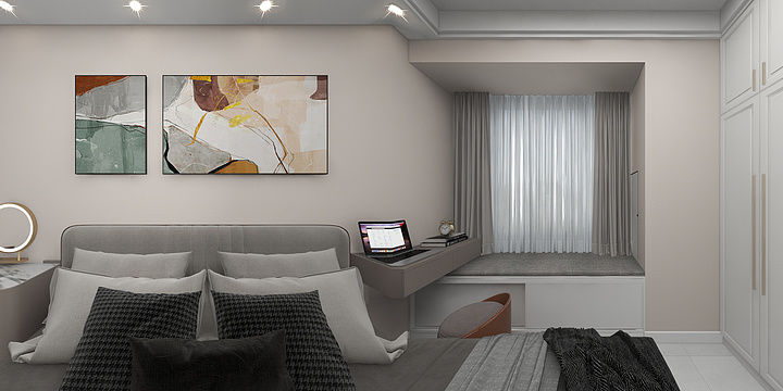 魏晓娇-松山公馆9-702小美式-装修设计方案