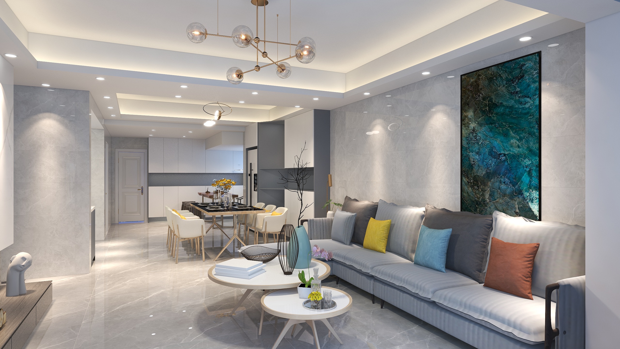 南宁奥特曼-现代豪庭3-406-装修设计方案