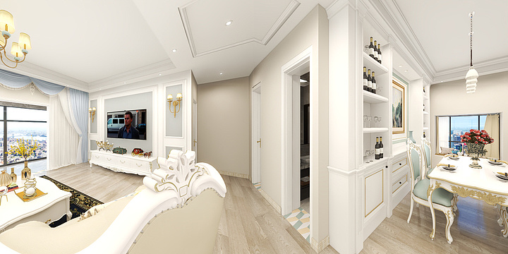 天下桃李-考核户型-装修设计方案