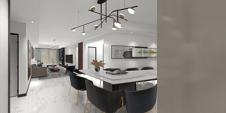 吉家工作室-江晨府.dwg-装修设计方案