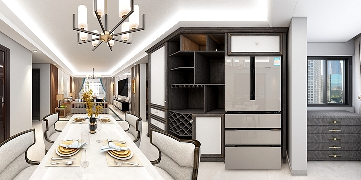 龚春喜-万达9#2D-301赵安版-装修设计方案