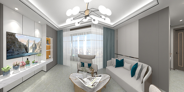 如东欧神jGwg-十里江山15-1405顾总.dwg-装修设计方案