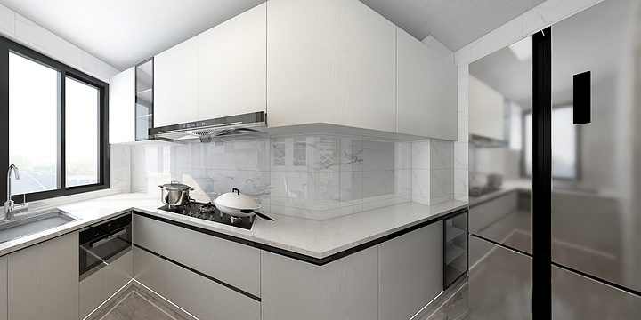 孔亚飞18537501520-春天里四室洋房-欧式-装修设计方案