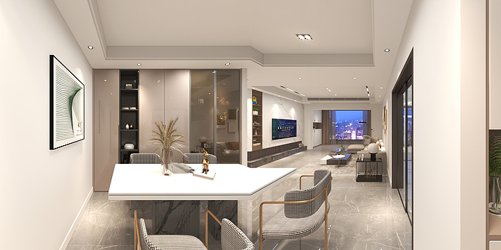 耀庆装饰I赵本龙-飞宁御峰-王哥-装修设计方案