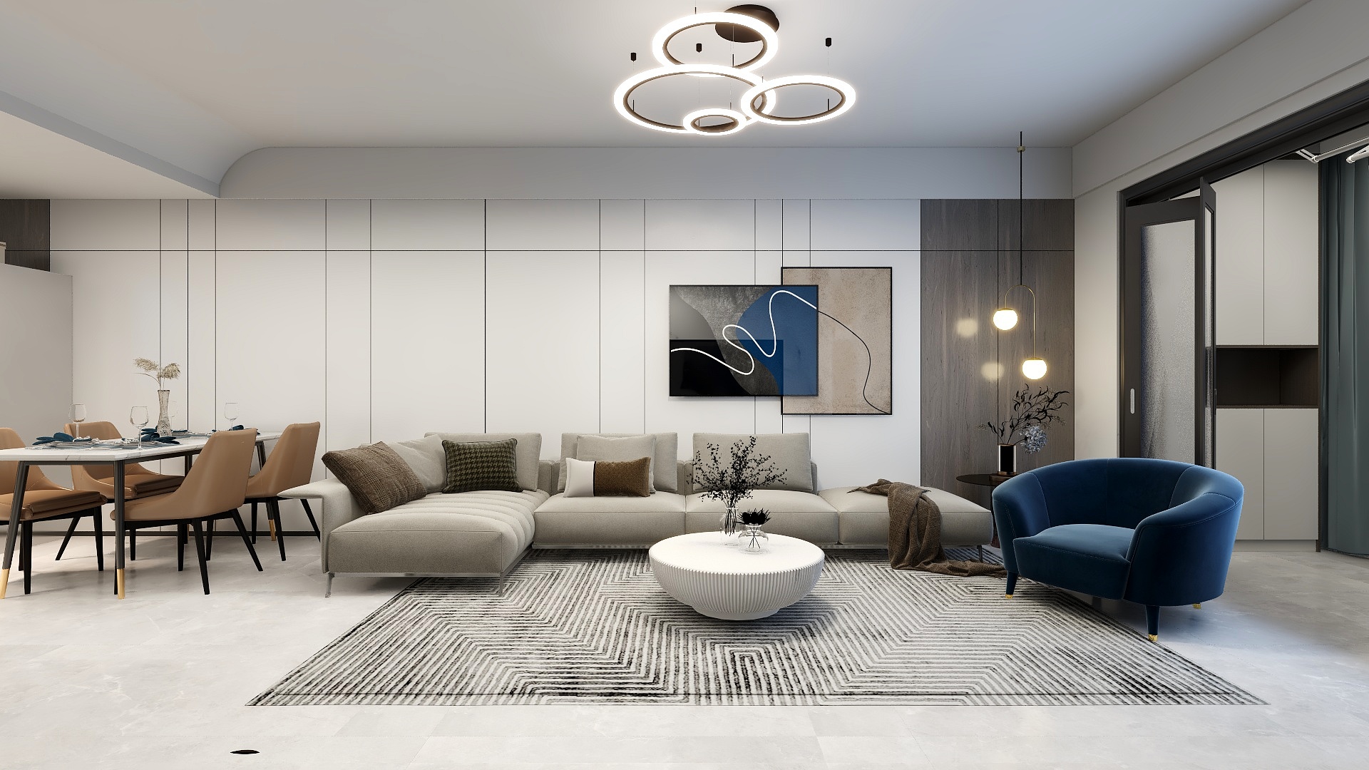 Amber谷子-四季花城-轻奢雅居-副本-装修设计方案