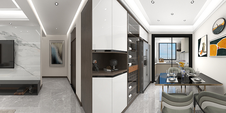 @sai-山水120温馨小屋-方案.dwg-装修设计方案