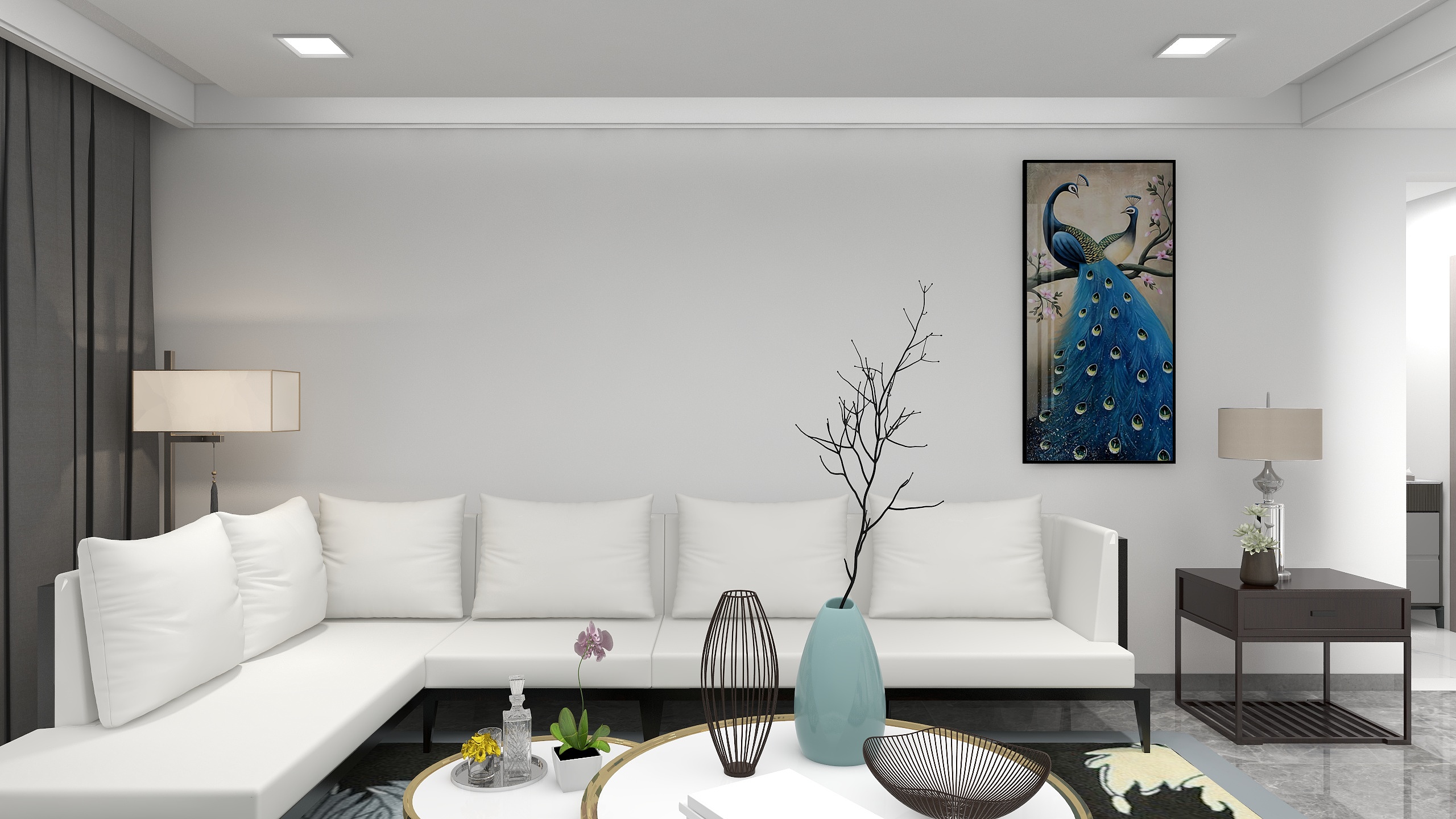 唐山设计师岳镇岭-新城五期142--诧寂装修效果图