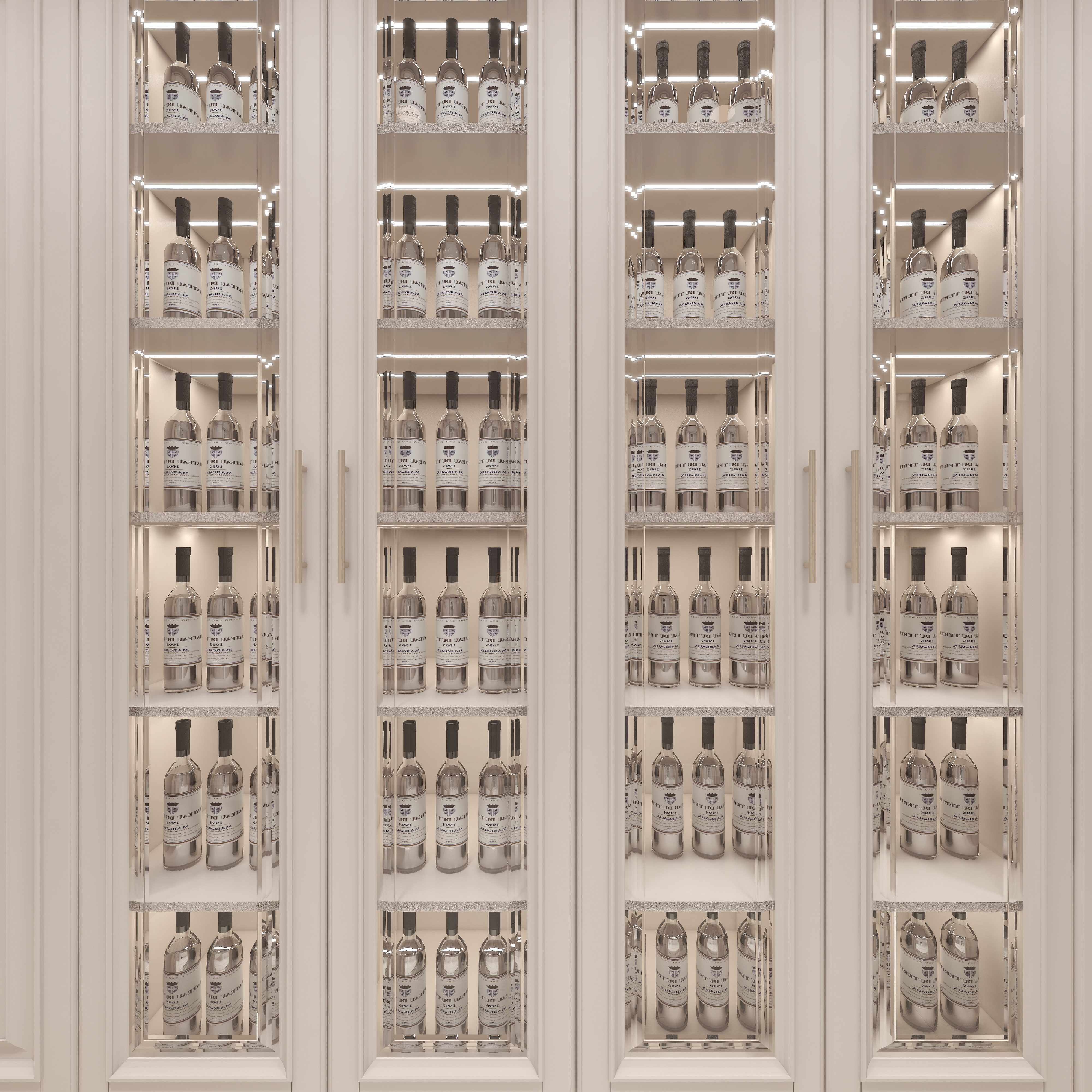 陈辉-300平方现代美式别墅地下第二层储物间装修效果图第4张